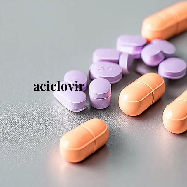 El aciclovir necesita receta